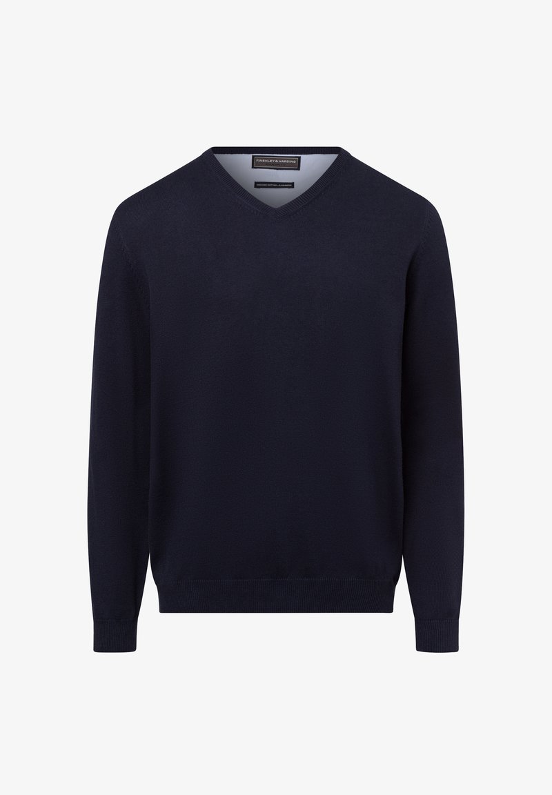 FINSHLEY & HARDING Strickpullover - marine