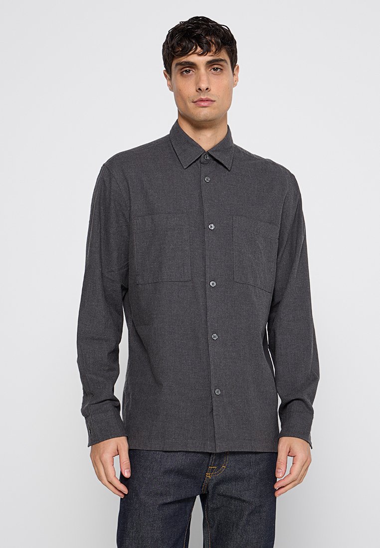 Marc O’Polo Overhemd donkergrijs