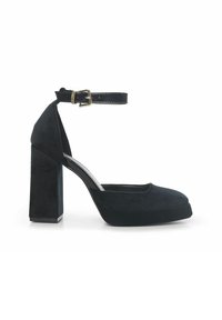 Miriade DÉCOLLETÉ CIMA - Scarpe con plateau - nero