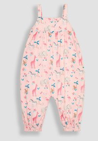 JoJo Maman Bébé BRIGHT REGULAR FIT - Kezeslábas - pink jungle safari