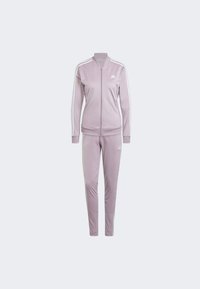 adidas Sportswear ESSENTIALS 3-STRIPES - Treniņtērps - preloved fig   white