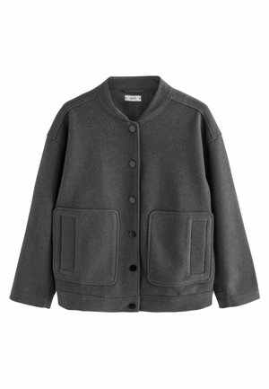 BRUSHED LONGLINE - REGULAR FIT - Bombera - grey