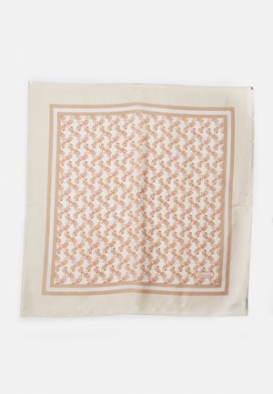 HORSE CARRIAGE SQUARE - Halsdoek - ivory