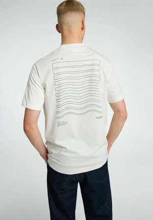 GRAFIK - Camiseta estampada - egret