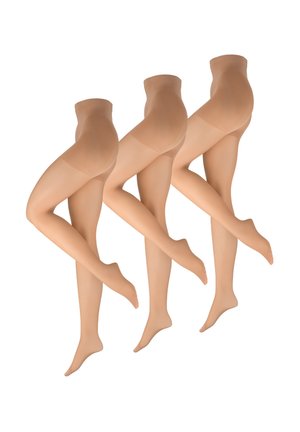 3-PACK FEIN - Tights - amber