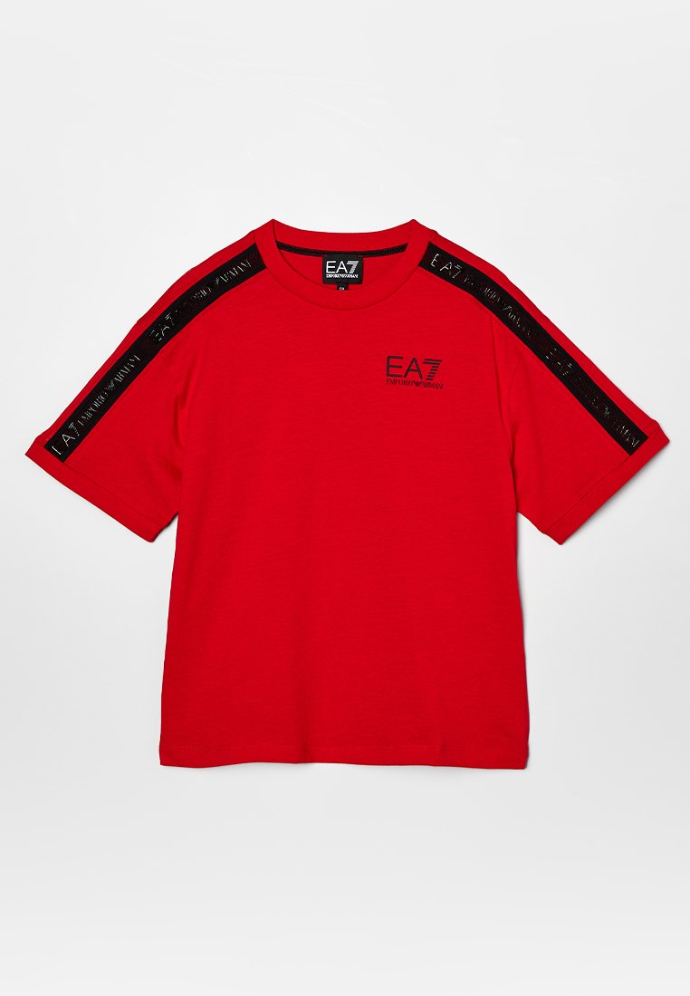 EA7 Emporio Armani T-shirt print bruin EA7 Emporio Armani T-shirt print bruin