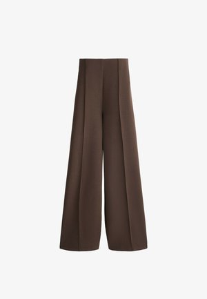 OYSHO, Pantalon classique - dark reddish‑brown