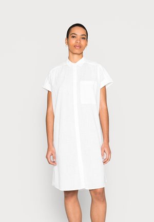 SHIRT - Shirt dress - white