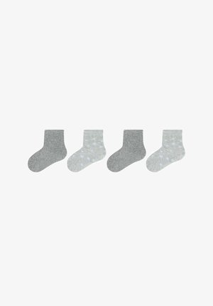 s.Oliver MOTIV 4ER PACK - Socken - fog melange