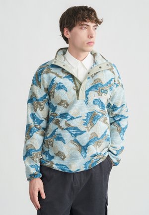 HELVETIA PRINTED HALF SNAP - Pulover iz flisa - safari/sunscapes