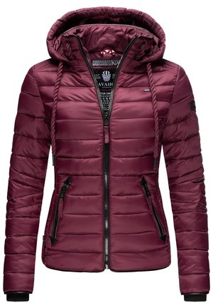 Overgangsjakke - mottled dark red