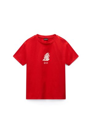 ANTIMONY - Nyomott mintás póló - valiant pop rau