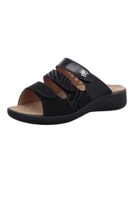Solidus WELLNESS SPEZIAL - Pantolette flach - schwarz