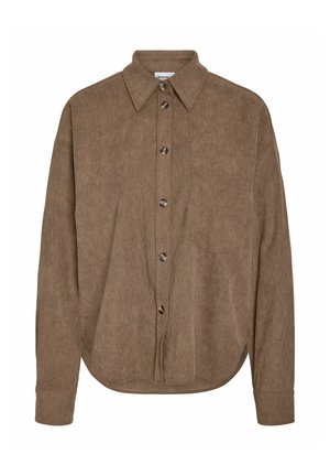 Noisy May, SHACKET NMCARON CORDUROY - Veste légère - morel