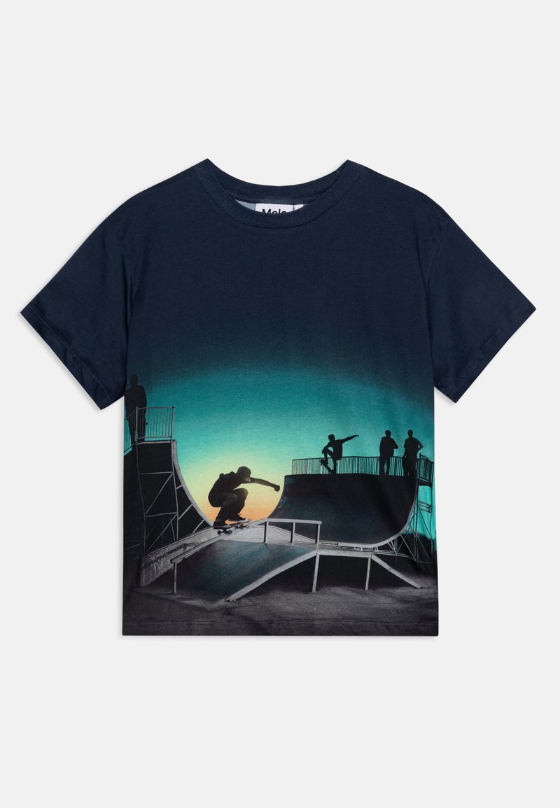 Molo T-shirt print donkerblauw