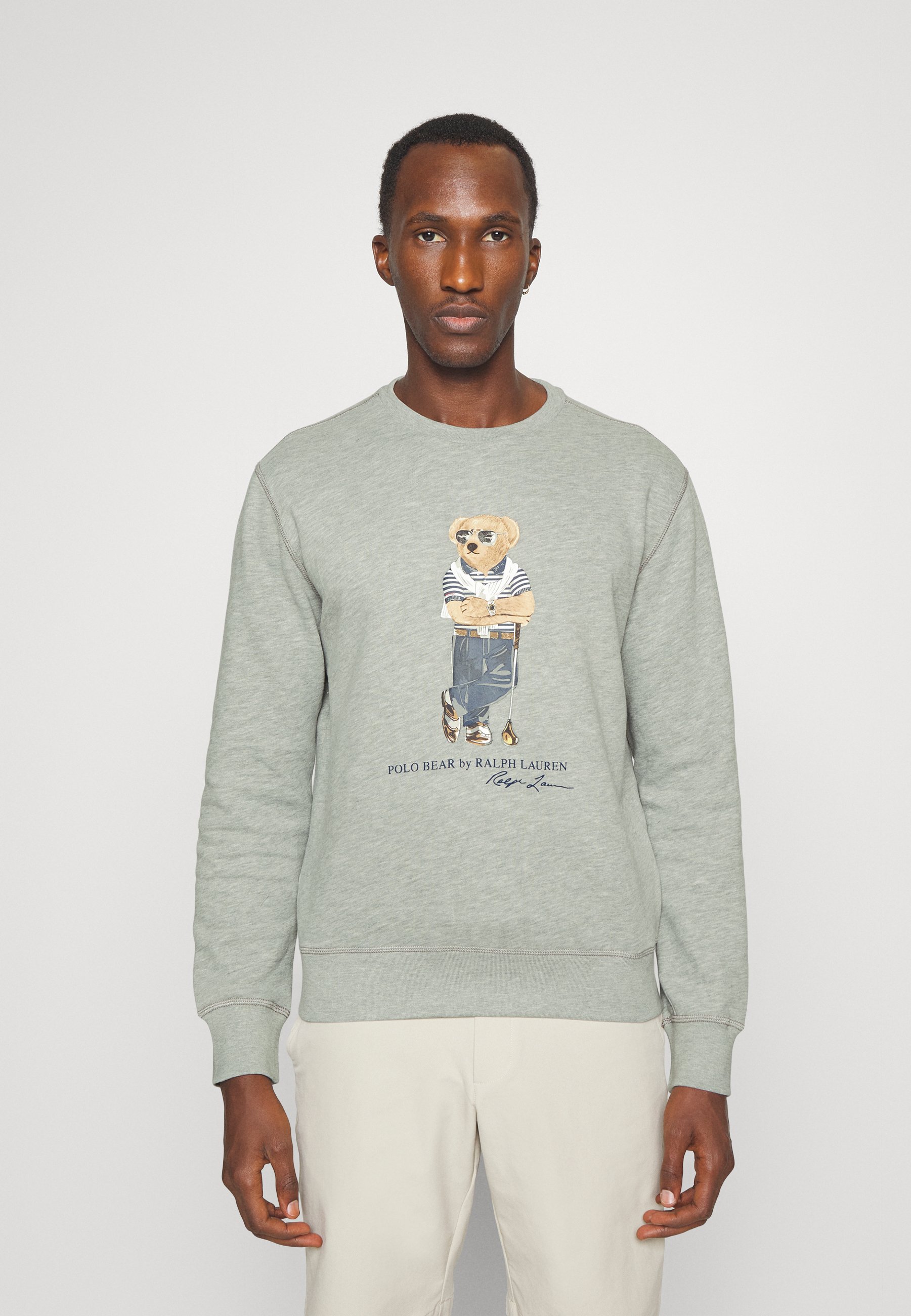 Polo Ralph Lauren Golf BEAR - Sweatshirt - andover heather/gris - ZALANDO.FR