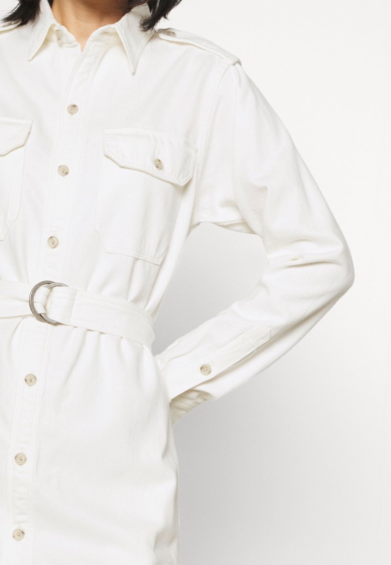 Polo Ralph Lauren Denim dress - off-white - (Pre-owned) - Zalando.ie
