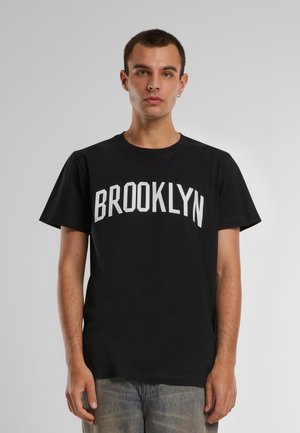 Mister Tee BROOKLYN  - T-shirts print - black
