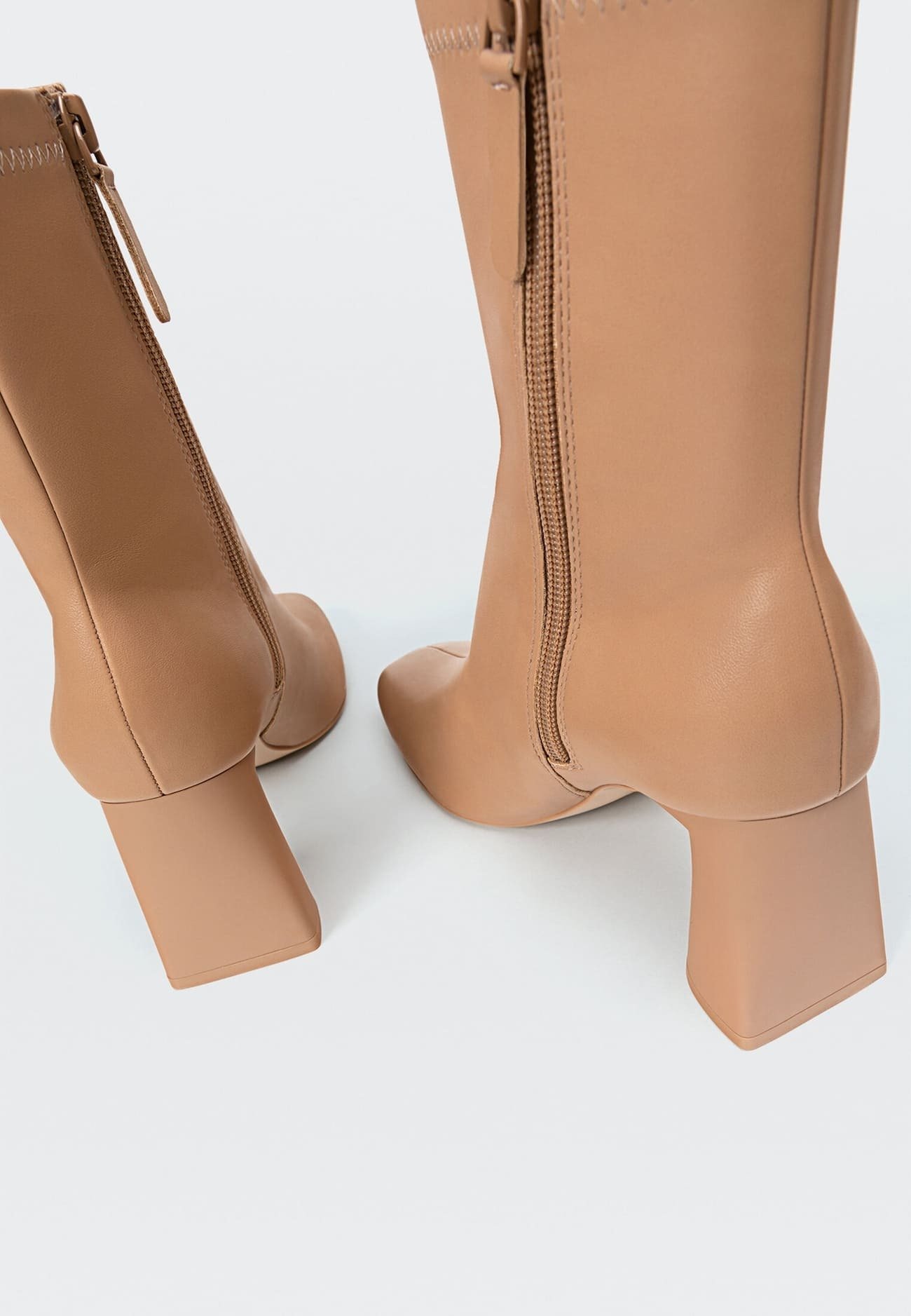 Stradivarius Korte laarzen - beige - Zalando.be
