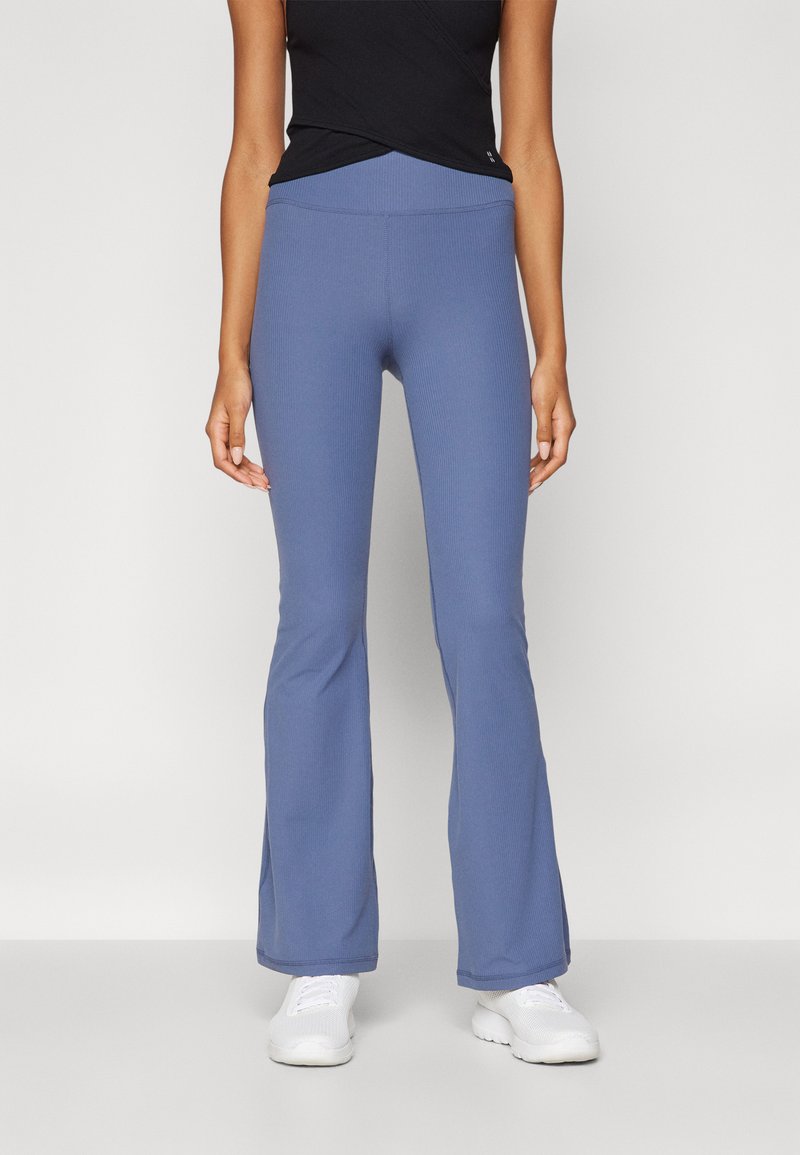 Sweaty Betty FLARE TROUSERS - Punčochy - endless blue