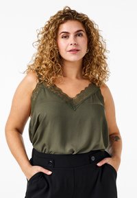 Zizzi Bluse - thyme