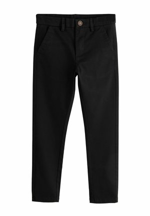 Next, REGULAR FIT - LONGER LENGTH SKINNY FIT STRETCH CHINO TROUSERS - Chino - black