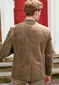 Next CORD FORMAL JACKET - Pikkutakki - brown