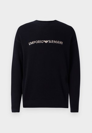 Emporio Armani Pulover - blu navy