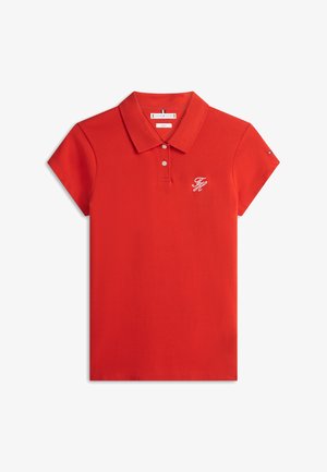 Tommy Hilfiger, 1985 SLIM FIT LOGO EMBROIDERY POLO SHIRT - Polokošeľa - fireworks