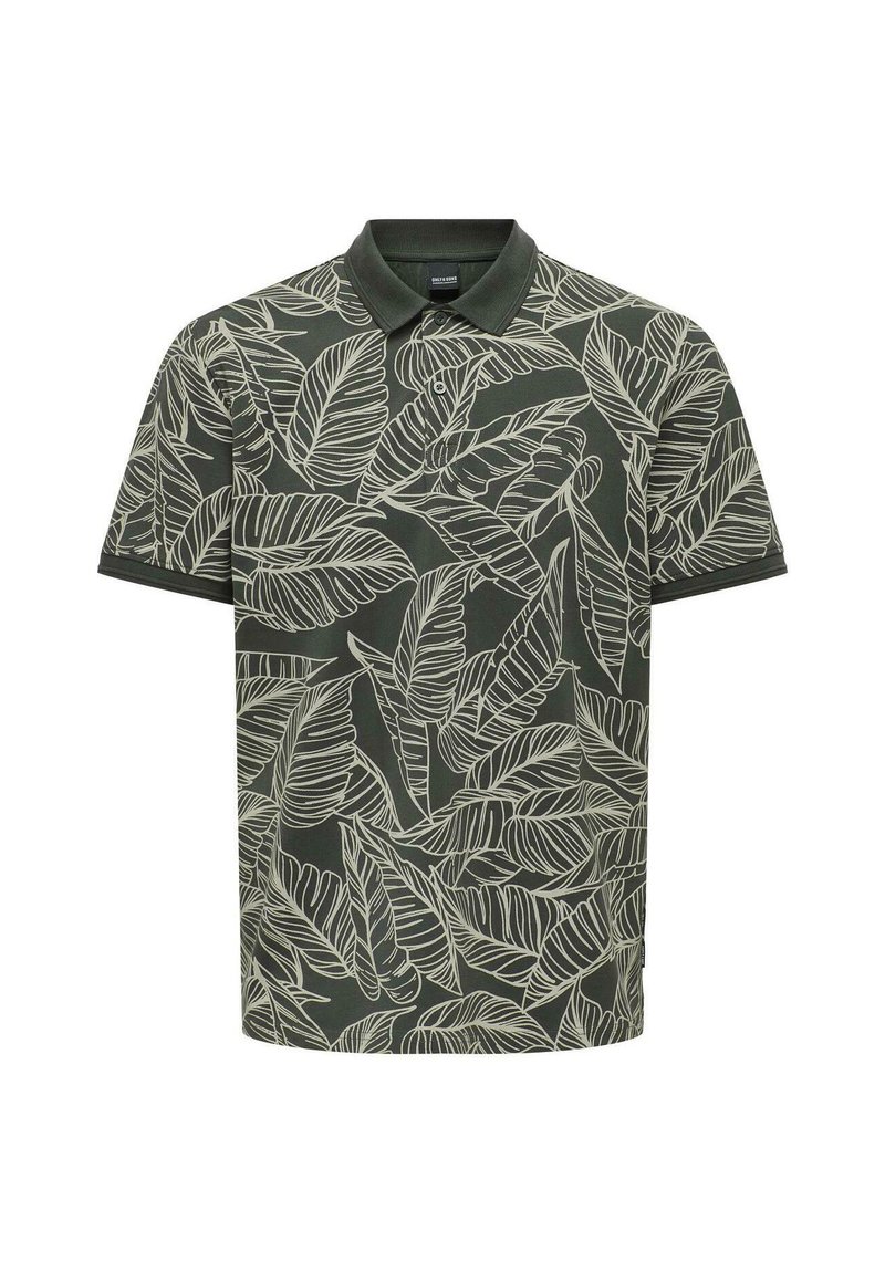 Only & Sons T-Shirt print - dunkelgrün