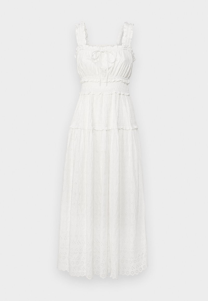 GAP GAP X DEN EYELET MIDI DRESS - Day dress - new off white/black -  Zalando.co.uk