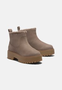 Timberland STREET CHELSEA - Winter boots - taupe nubuck