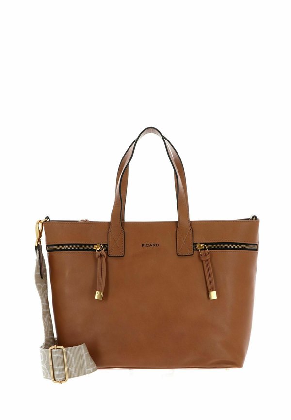 SOULMATE CITY SHOPPER - Handtasche - cognac