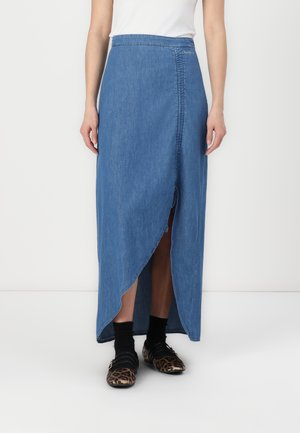 MAXI SKIRT SUNSET - Maxiskjørt - denim