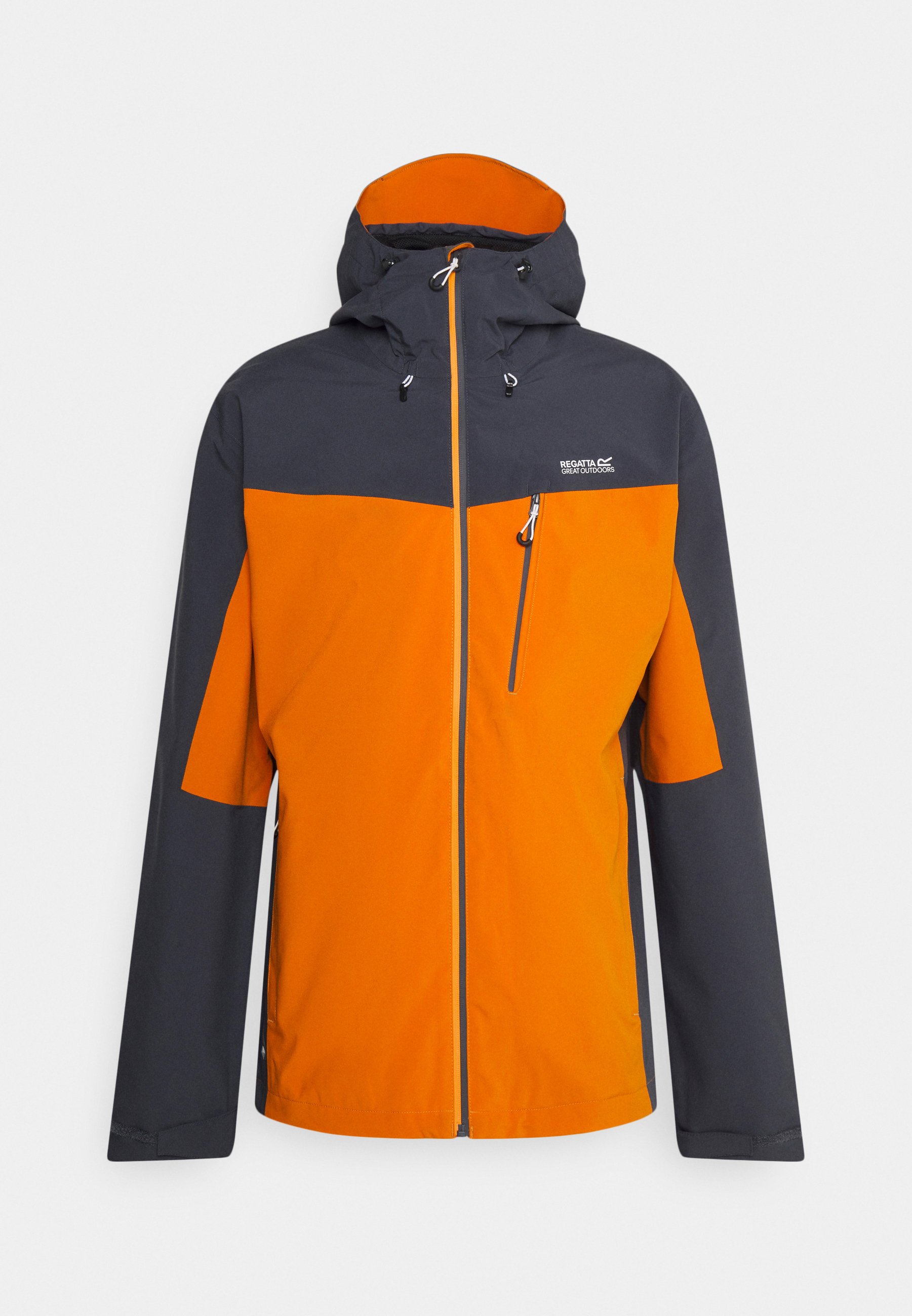 Regatta Birchdale Waterproof Jacket - Fox/IndiaGry S