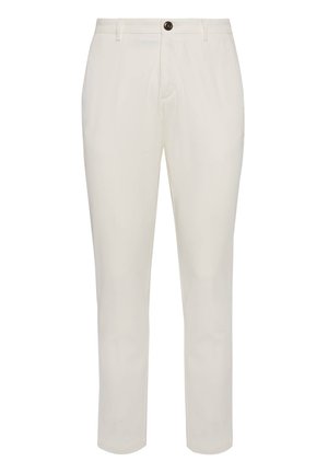 Boggi Milano, STRETCH - Nohavice chinos - white