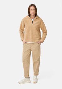 camel active Fleecepullover - caramel