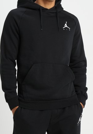 Jersey con capucha - black
