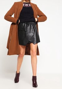 Anna Field Stickad tröja - dark blue