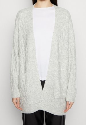 Cardigan - mottled grey