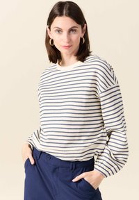 BONOBO Jeans MIT LANGEN ÄRMELN - Sudadera - ecru