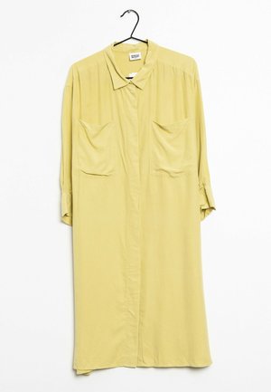 Weekday Vestido camisero - yellow
