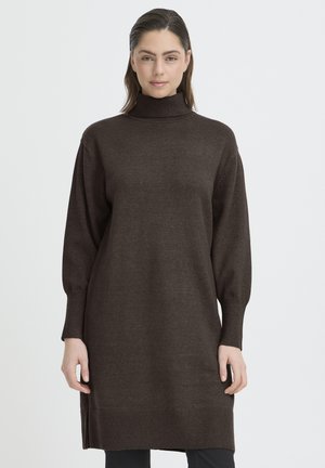 Strickkleid - after dark melange