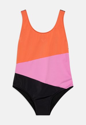 COLORBLOCK ONE PIECE - Badedrakt - anthracite