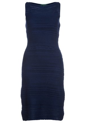 Gebreide jurk - dark blue