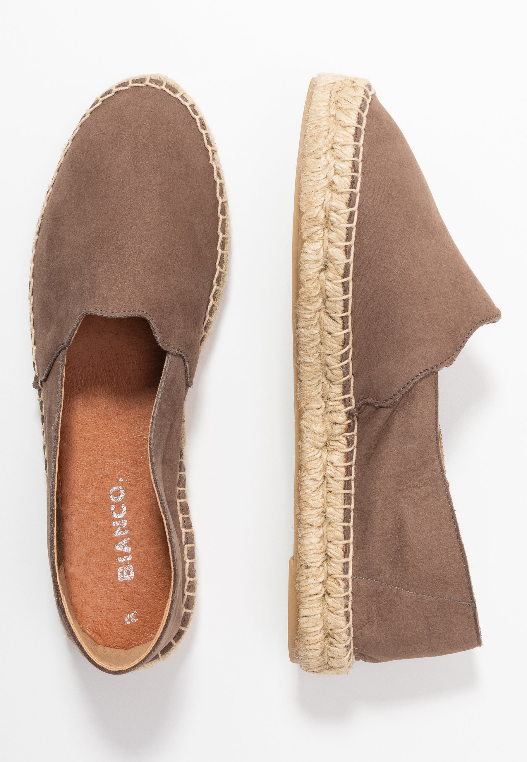 Bianco ESPADRILLES KLASSISCHE - Loafers - light brown Bianco ESPADRILLES KLASSISCHE - Loafers - light brown