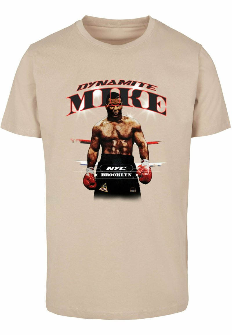 Mister Tee DYNAMITE MIKE - T-shirt imprimé - sand/sable - ZALANDO.FR