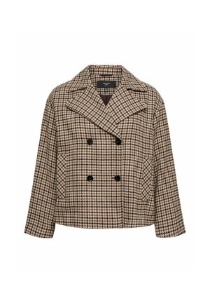 Vero Moda Curve, JACKET VMCJACKIELINE JACKET - Blazer - chocolate torte