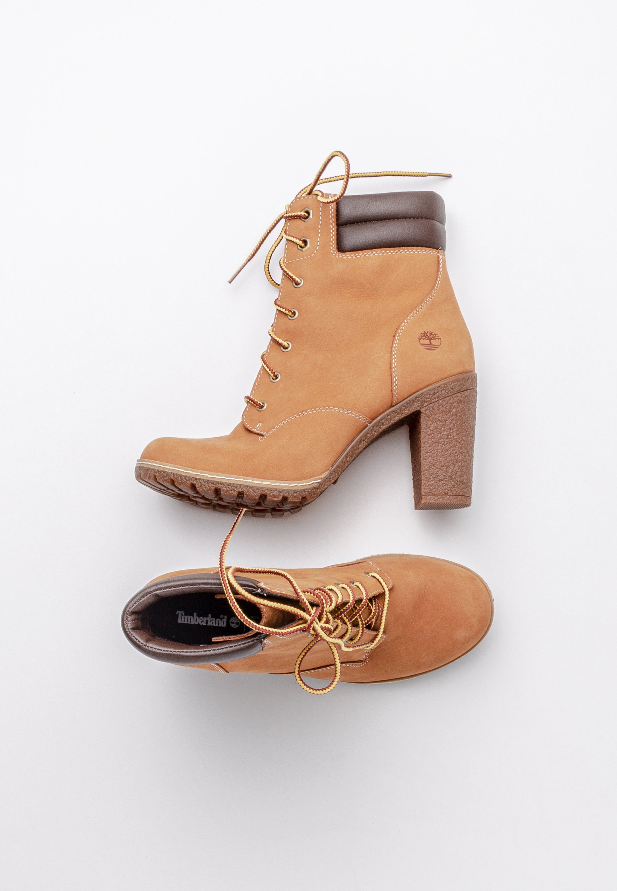 timberland high heel ankle boots