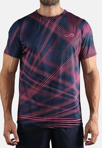 Endless ACE ORBITAL - Sports T-shirt - blue bright coral
